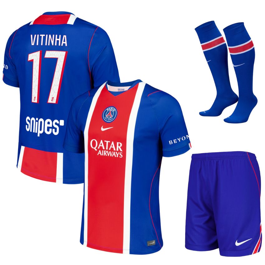 Maillot Kit Enfant PSG Domicile 2026 2027 Vitinha