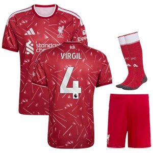 Maillot Liverpool Kit Enfant Domicile 2026 2027 Virgil