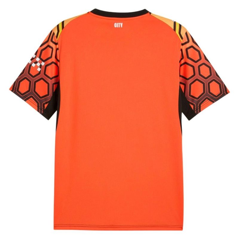 Maillot Manchester City 2026 2027 Gardien Orange (2) Maillot Manchester City 2026 2027 Gardien Orange (2)