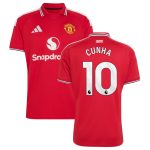 Maillot Manchester United Domicile 2026 2027 Cunha (1)