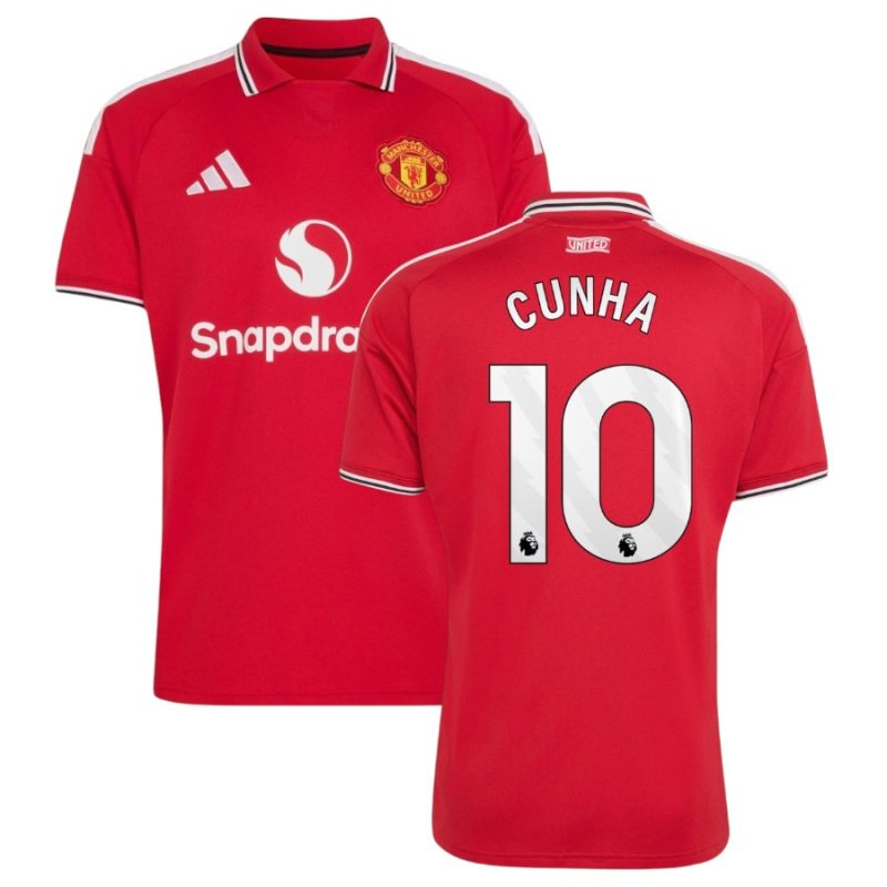 Maillot Manchester United Domicile 2026 2027 Cunha (1)