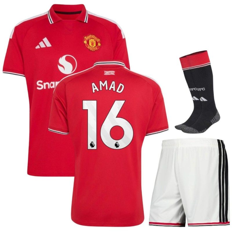Maillot Manchester United Kit Enfant Domicile 2026 2027 Amad