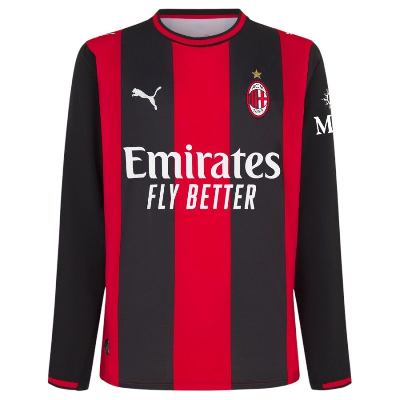 Maillot Milan AC Domicile 2026 2027 Manches Longues (1) Maillot Milan AC Domicile 2026 2027 Manches Longues (1)