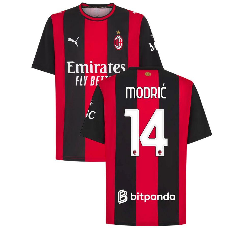 Maillot Milan AC Domicile 2026 2027 Modric
