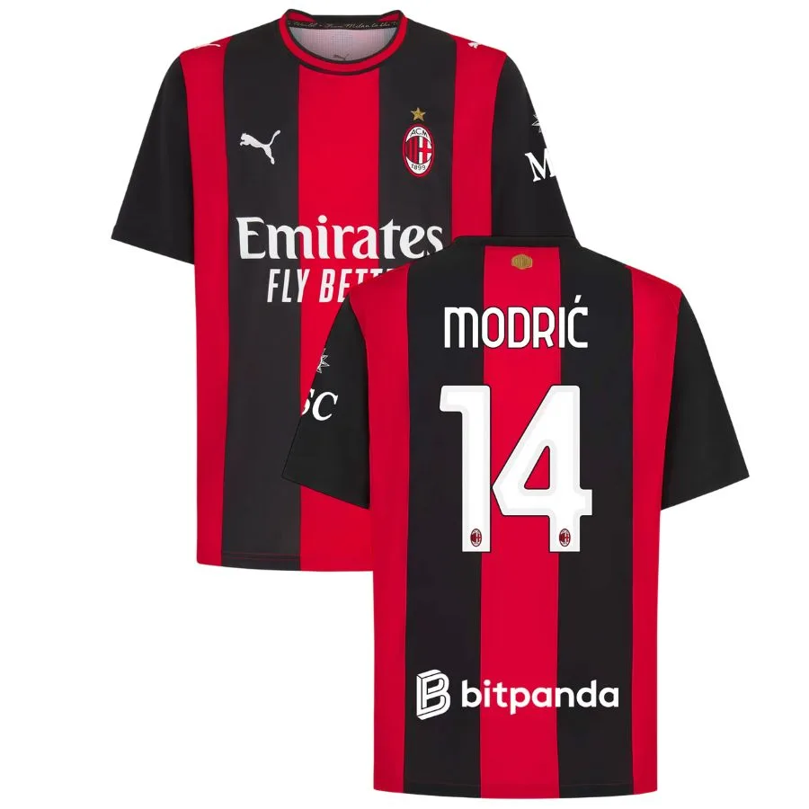 Maillot Milan AC Domicile 2026 2027 Modric