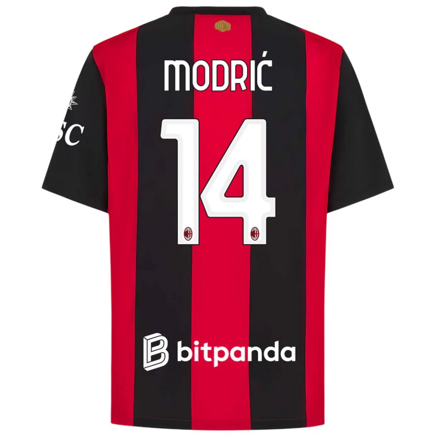 Maillot Milan AC Domicile 2026 2027 Modric