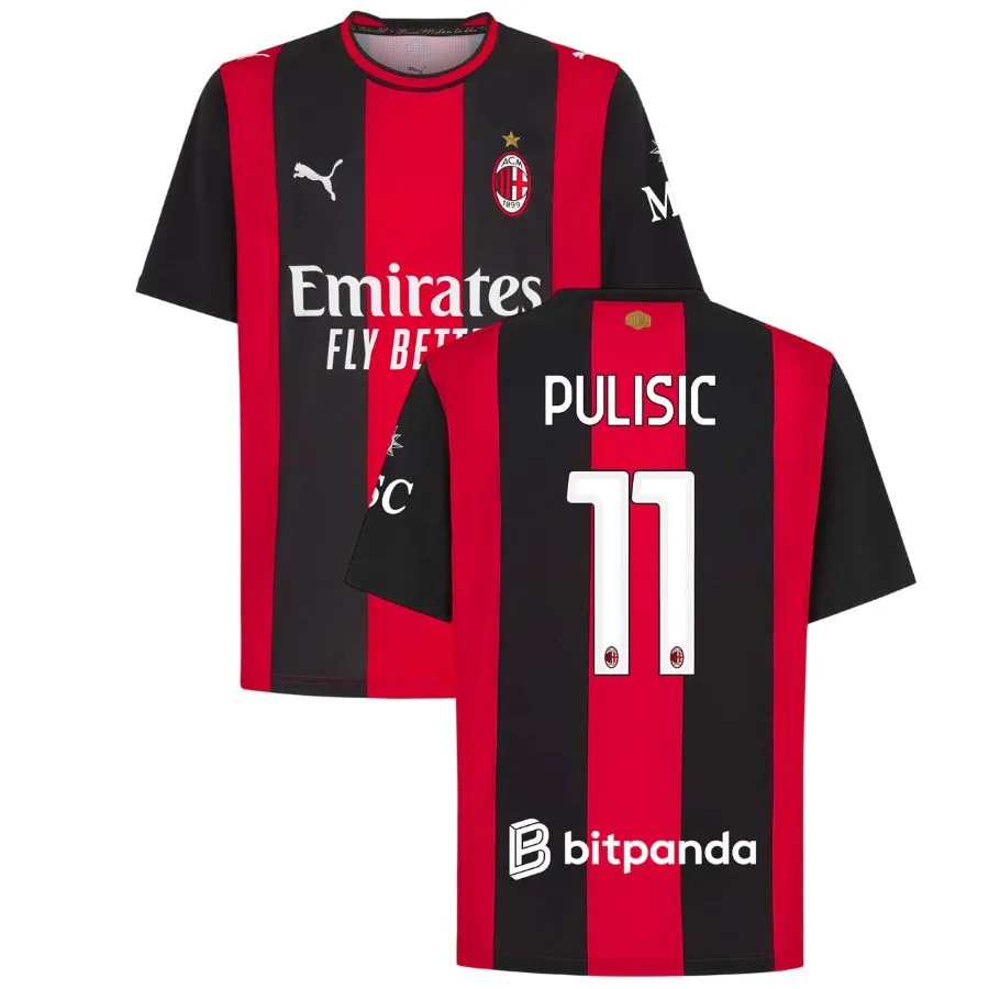 Maillot Milan AC Domicile 2026 2027 Pulisic