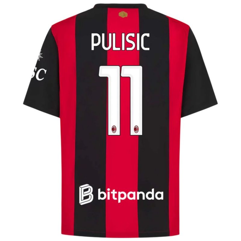 Maillot Milan AC Domicile 2026 2027 Pulisic (2) Maillot Milan AC Domicile 2026 2027 Pulisic