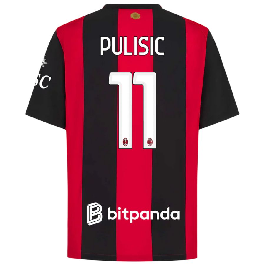 Maillot Milan AC Domicile 2026 2027 Pulisic