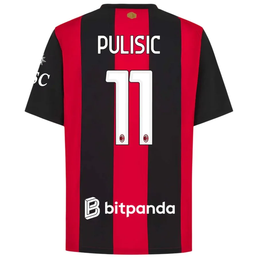 Maillot Milan AC Domicile 2026 2027 Pulisic