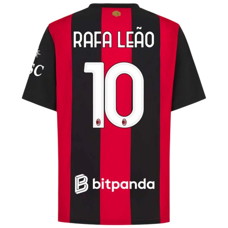 Maillot Milan AC Domicile 2026 2027 Rafael Leao (2) Maillot Milan AC Domicile 2026 2027 Rafael Leao