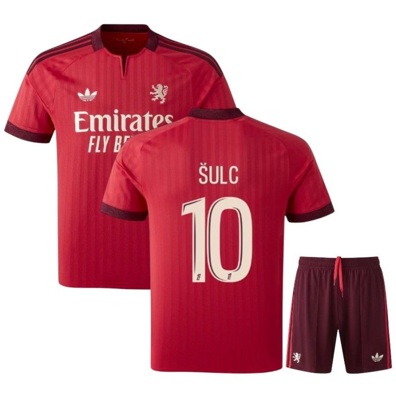 Maillot OL Kit Enfant Exterieur 2026 2027 Sulc Maillot OL Kit Enfant Exterieur 2026 2027 Sulc