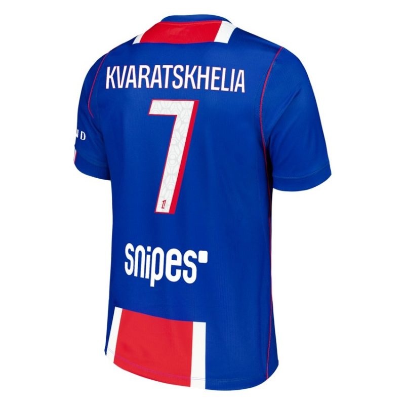 Maillot PSG Domicile 2026 2027 Kvaratskhelia (2) Maillot PSG Domicile 2026 2027 Kvaratskhelia
