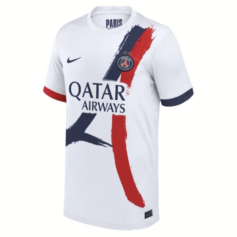 Maillot PSG Enfant Exterieur 2 Etoiles Champions D'Europe 26 (1) Maillot PSG Enfant Exterieur 2 Etoiles Champions D'Europe 26 (1)