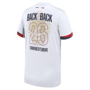 Maillot PSG Enfant Exterieur 2 Etoiles Champions D'Europe 26 (2)