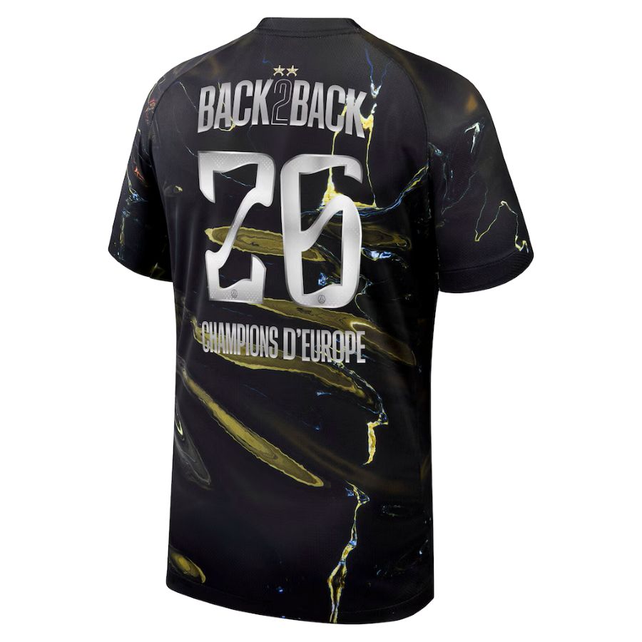 Maillot PSG Jordan Night 2 Etoiles Champions D'Europe 26 Maillot PSG Jordan Night 2 Etoiles Champions D'Europe 26