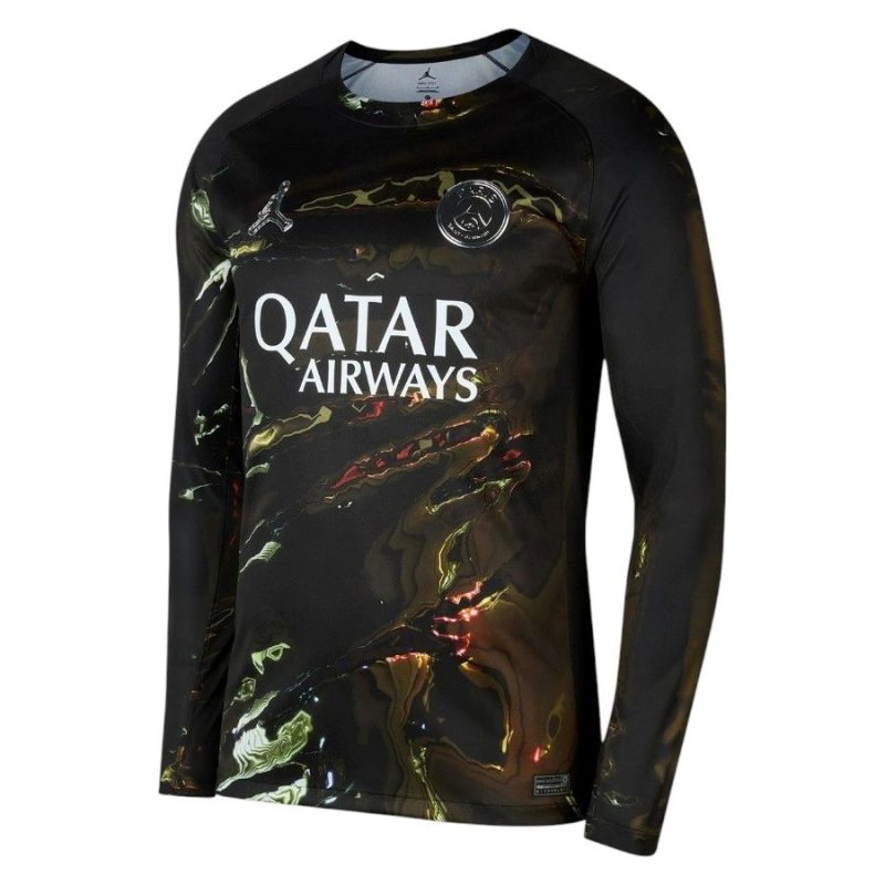 Maillot PSG Jordan Night 2 étoiles Champion 26 Manches Longues (1) Maillot PSG Jordan Night 2 étoiles Champion 26 Manches Longues (1)