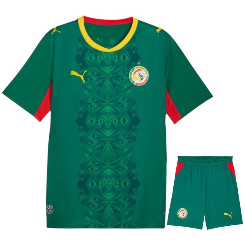 Maillot Senegal Kit Enfant Exterieur 2026 2027 (1)