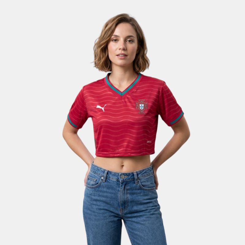 Maillot Top Portugal Domicile 2026 2027 Femme (1)