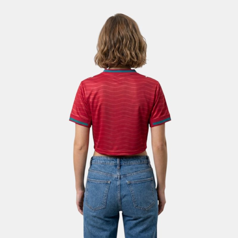 Maillot Top Portugal Domicile 2026 2027 Femme (2) Maillot Top Portugal Domicile 2026 2027 Femme (2)