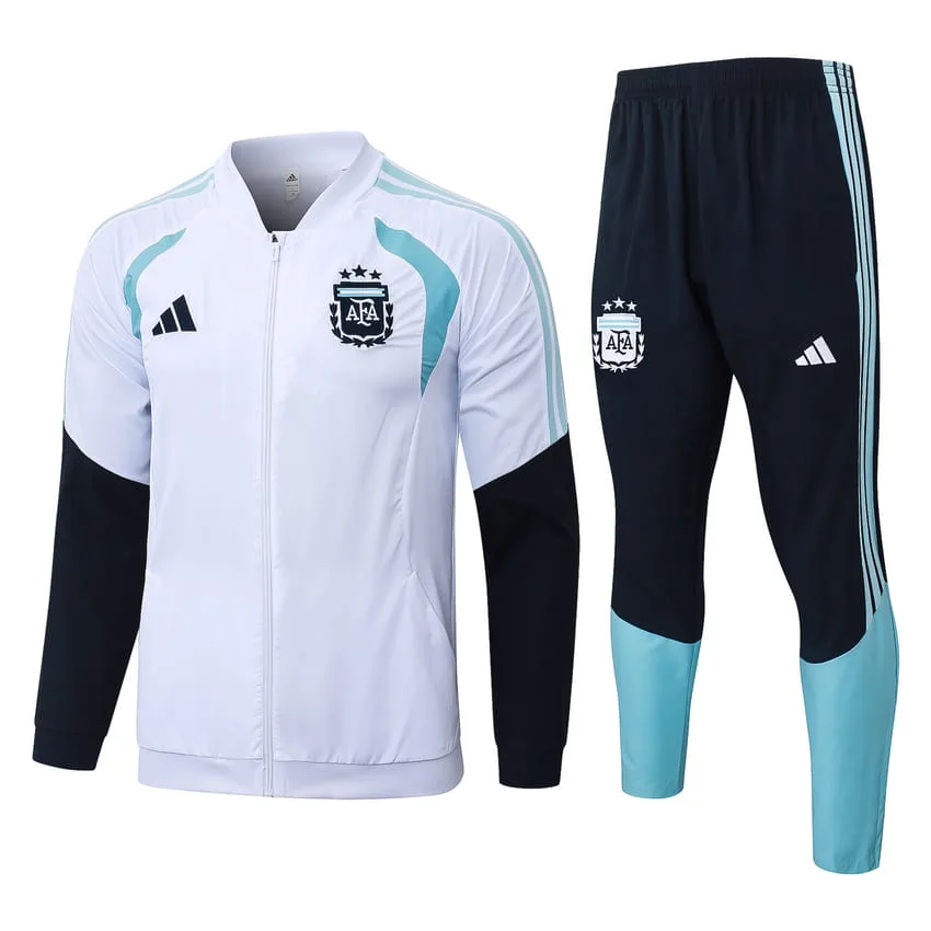Giacca da tuta Argentina 2026 2027 Bianco chiaro