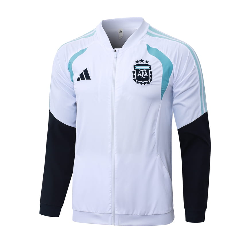 Survetement Argentine Veste 2026 2027 Blanc Clair