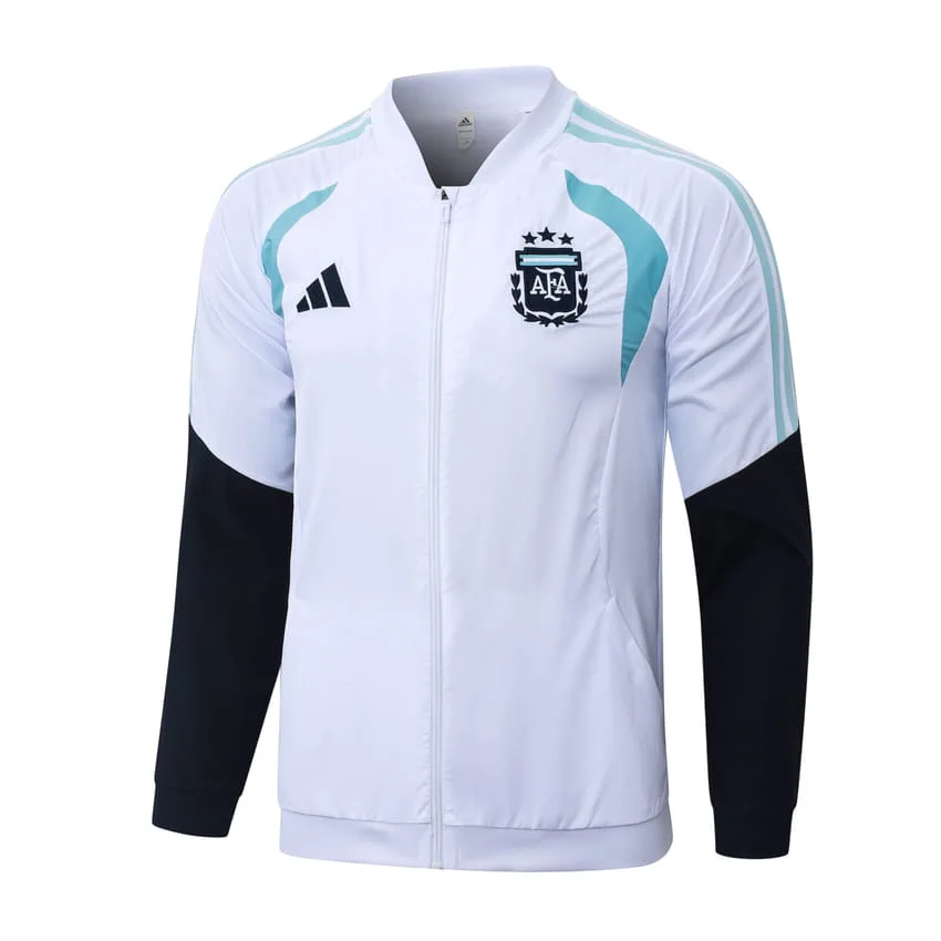 Giacca da tuta Argentina 2026 2027 Bianco chiaro