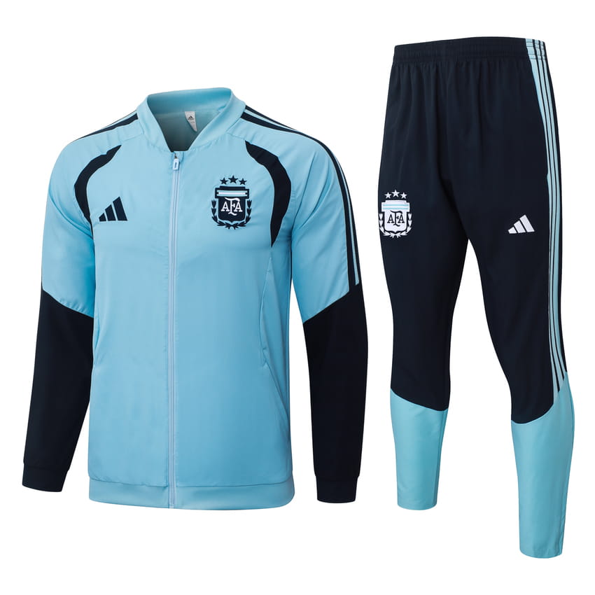 Survetement Argentine Veste 2026 2027 Bleu Clair