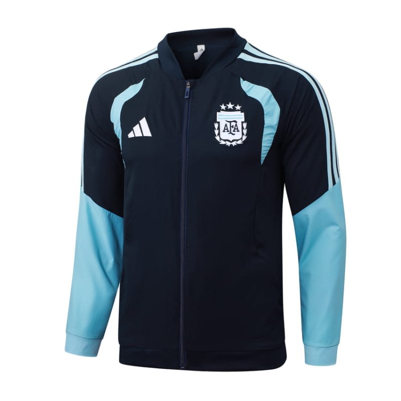 Survetement Argentine Veste 2026 2027 Bleu Nuit (4) Survetement Argentine Veste 2026 2027 Bleu Nuit