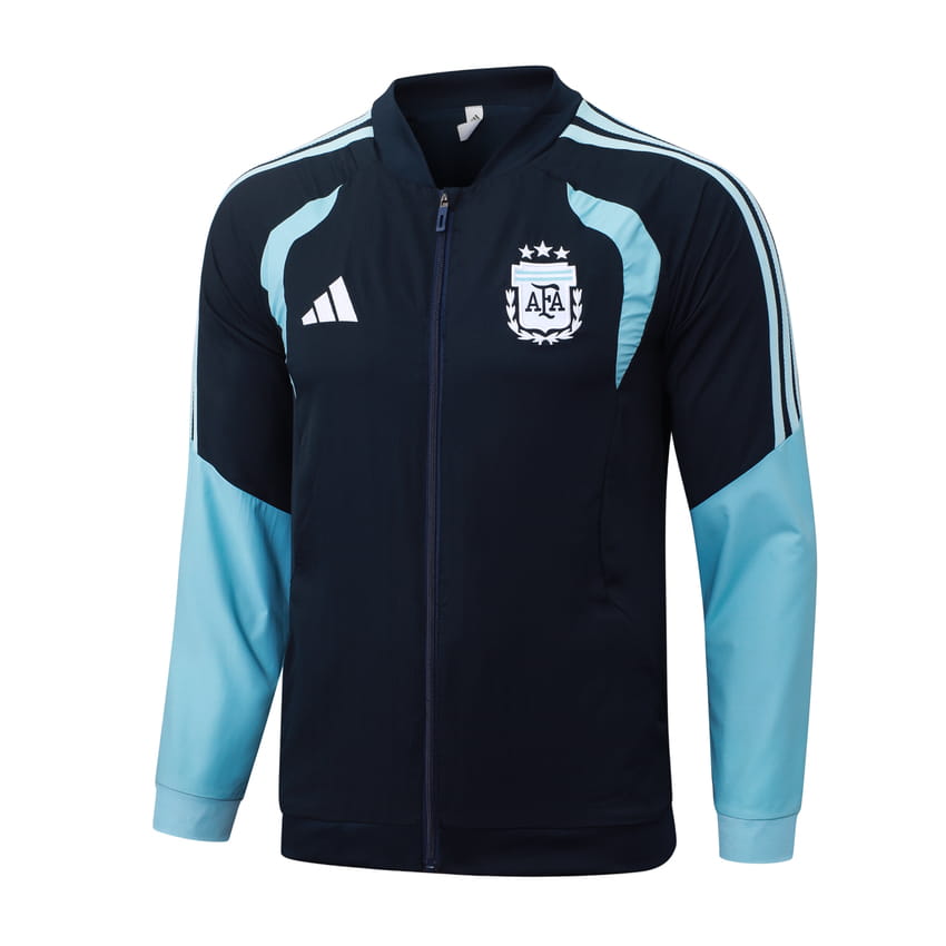 Survetement Argentine Veste 2026 2027 Bleu Nuit