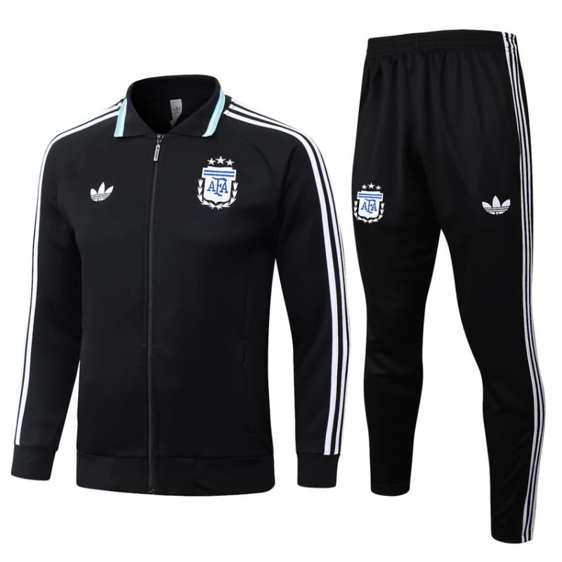 Survetement Argentine Veste 2026 2027 Noir Nuit