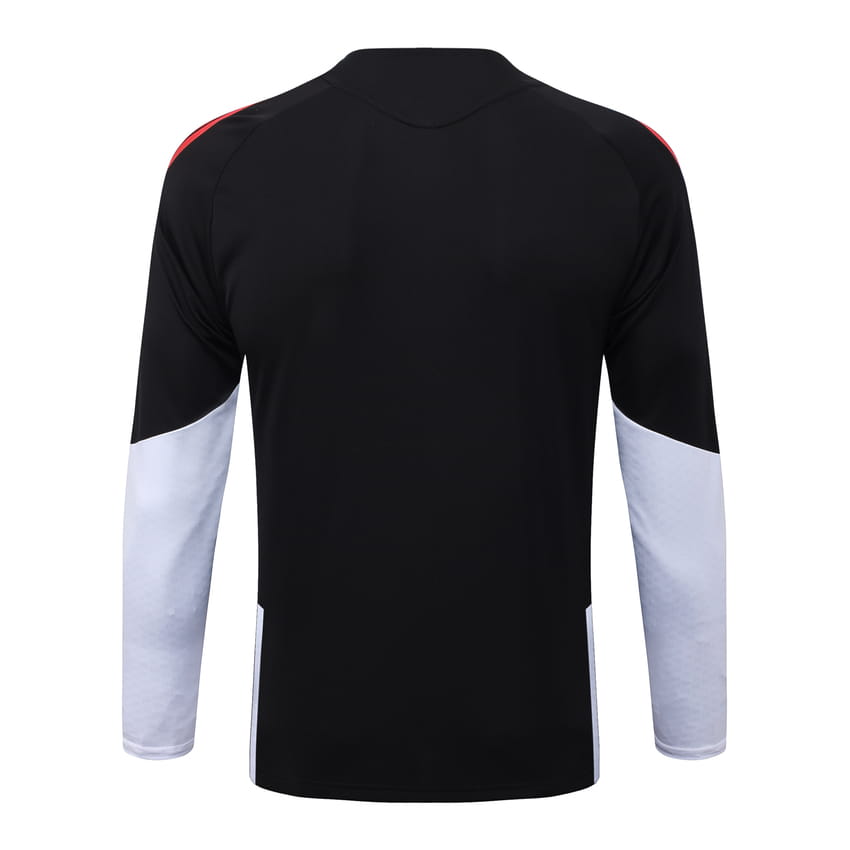 Survetement Arsenal Training 2026 2027 Noir Rouge