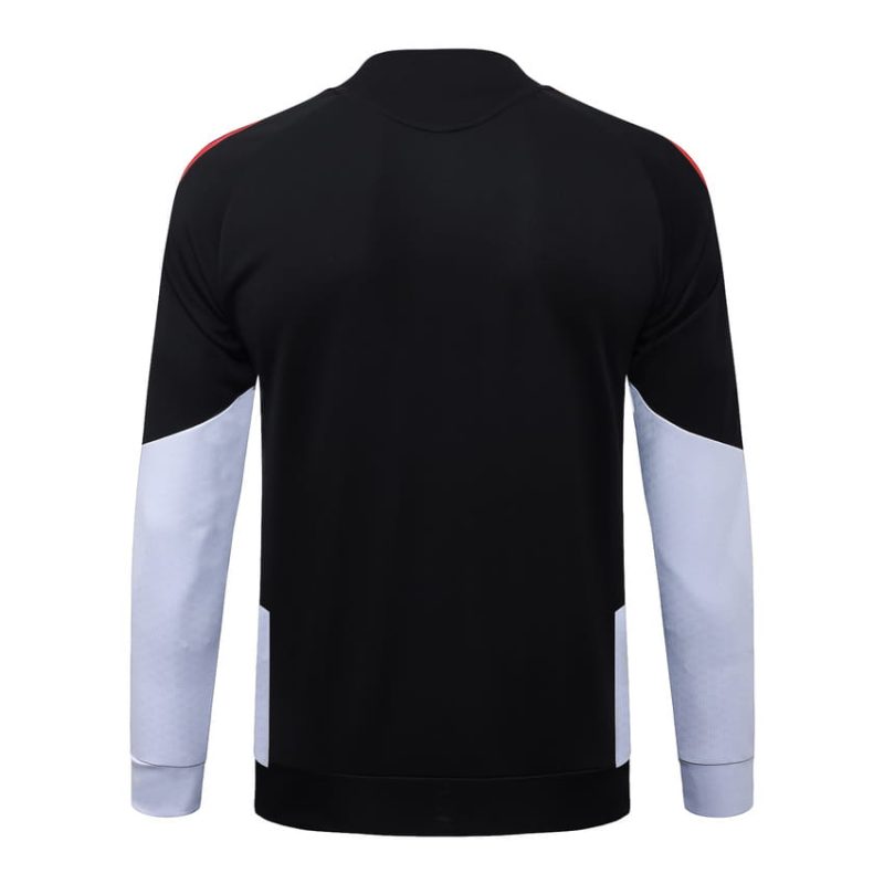 Survetement Arsenal Veste 2026 2027 Noir Rouge (3) Survetement Arsenal Veste 2026 2027 Noir Rouge