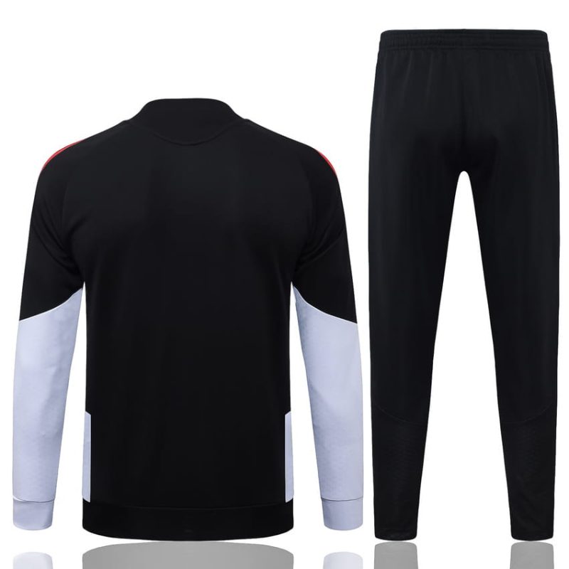 Survetement Arsenal Veste 2026 2027 Noir Rouge (4) Survetement Arsenal Veste 2026 2027 Noir Rouge