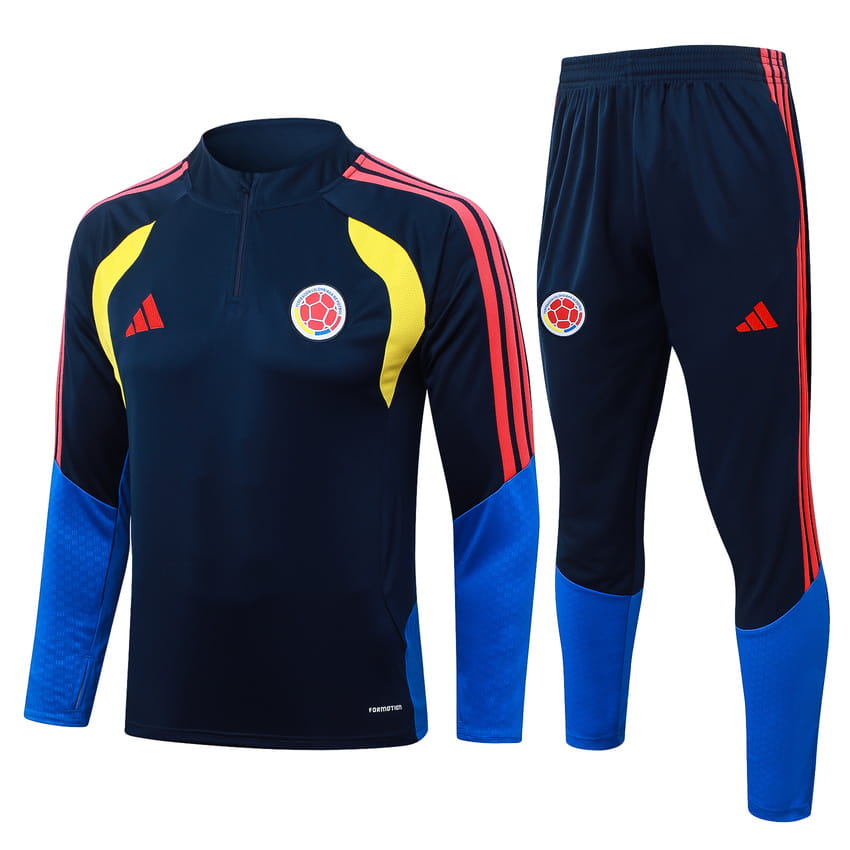 Survetement Colombie Training 2026 2027 Bleu Foncé