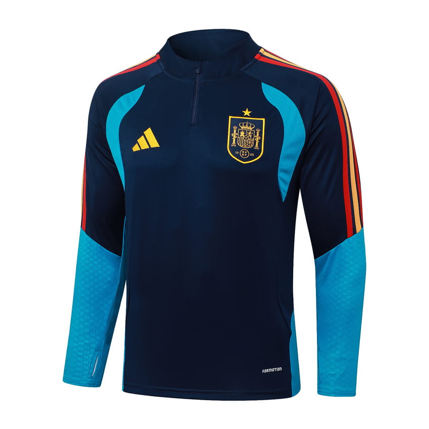 Survetement Espagne Training 2026 2027 Bleu Sombre