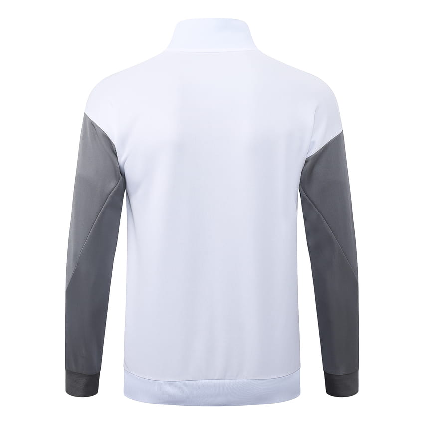 Survetement PSG Veste 2026 2027 Blanc Gris