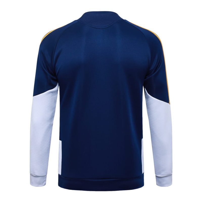 Survetement Real Madrid Veste 2026 2027 Bleu Foncé (2) Survetement Real Madrid Veste 2026 2027 Bleu Foncé