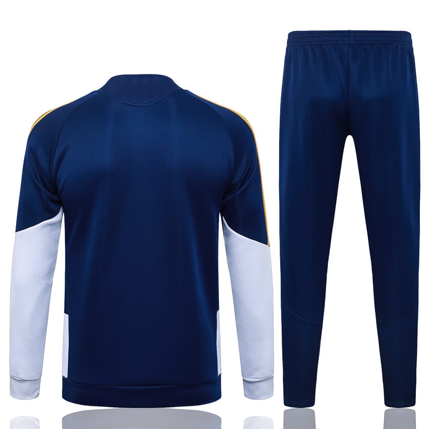 Survetement Real Madrid Veste 2026 2027 Bleu Foncé