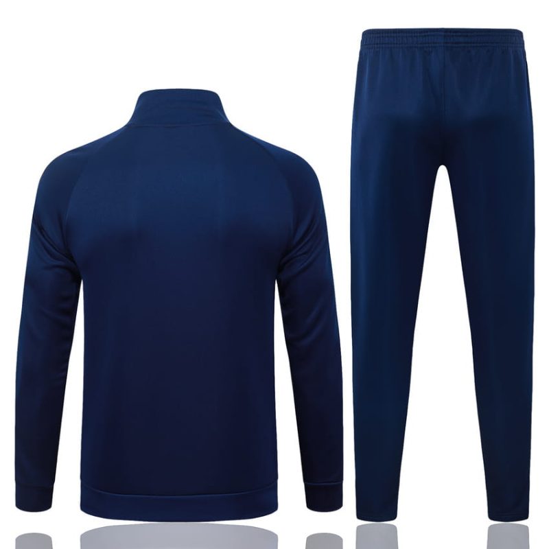 Survetement Real Madrid Veste 2026 2027 Bleu Sombre (2) Survetement Real Madrid Veste 2026 2027 Bleu Sombre