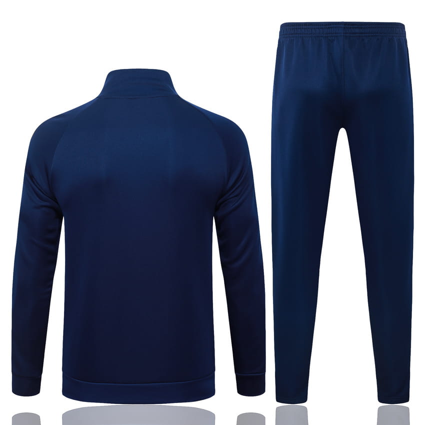 Survetement Real Madrid Veste 2026 2027 Bleu Sombre