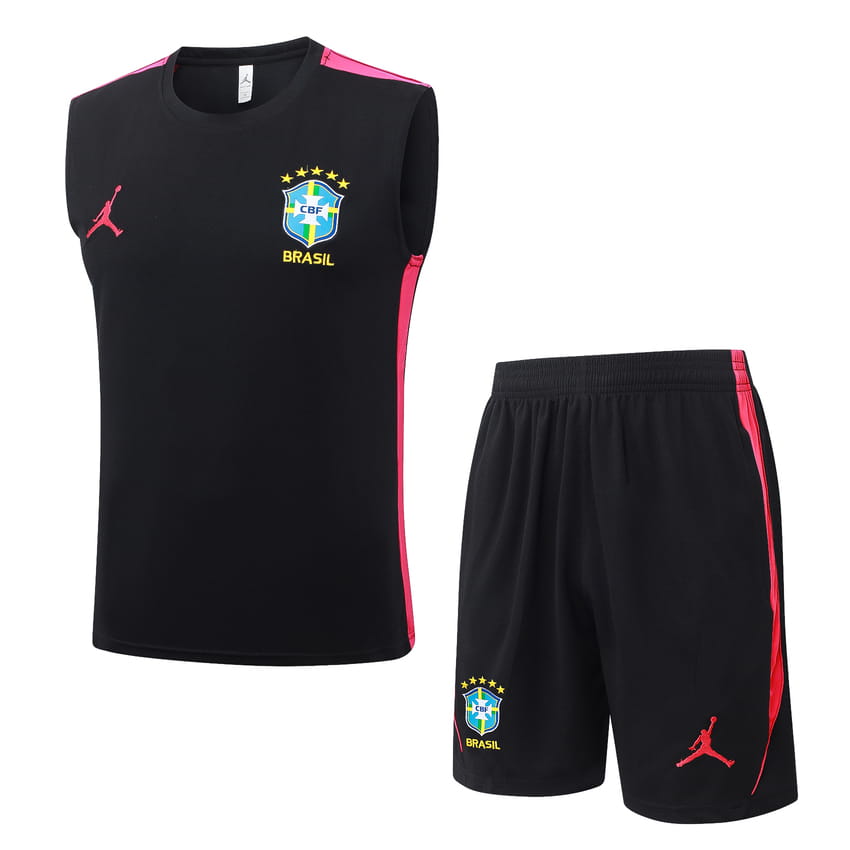 Debardeur Short Bresil 2026 2027 Noir