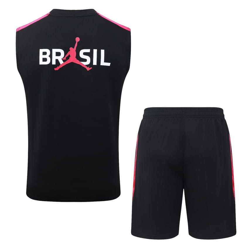 Debardeur Short Bresil 2026 2027 Noir