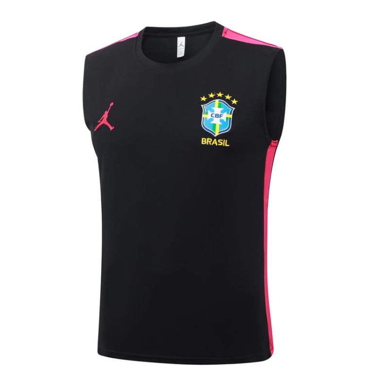 Debardeur Short Bresil 2026 2027 Noir (4) Debardeur Short Bresil 2026 2027 Noir