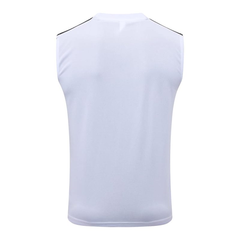 Debardeur Short PSG 2026 2027 Blanc Noir (2) Debardeur Short PSG 2026 2027 Blanc Noir