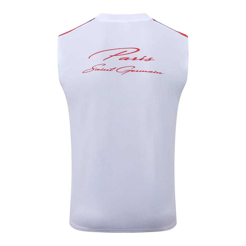 Debardeur Short PSG 2026 2027 Blanc Rouge