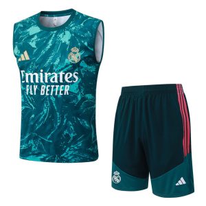 Debardeur Short Real Madrid 2026 2027 Vert Tache