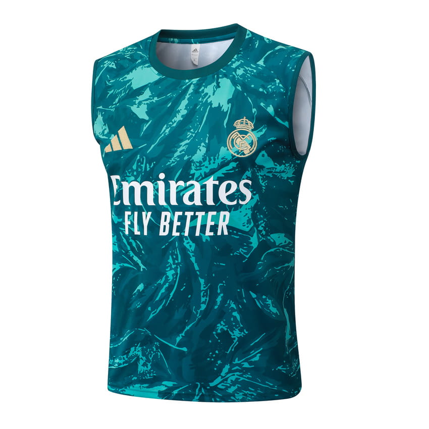 Debardeur Short Real Madrid 2026 2027 Vert Tache