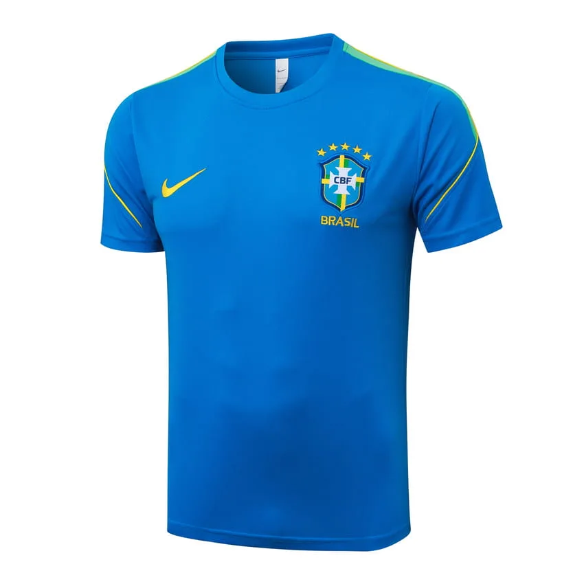 Ensemble Maillot Short Bresil 2026 2027 Bleu Ciel