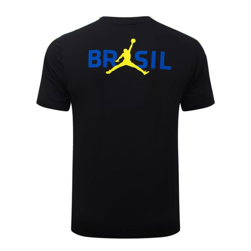 Ensemble Maillot Short Bresil 2026 2027 Noir Jaune (2) Ensemble Maillot Short Bresil 2026 2027 Noir Jaune